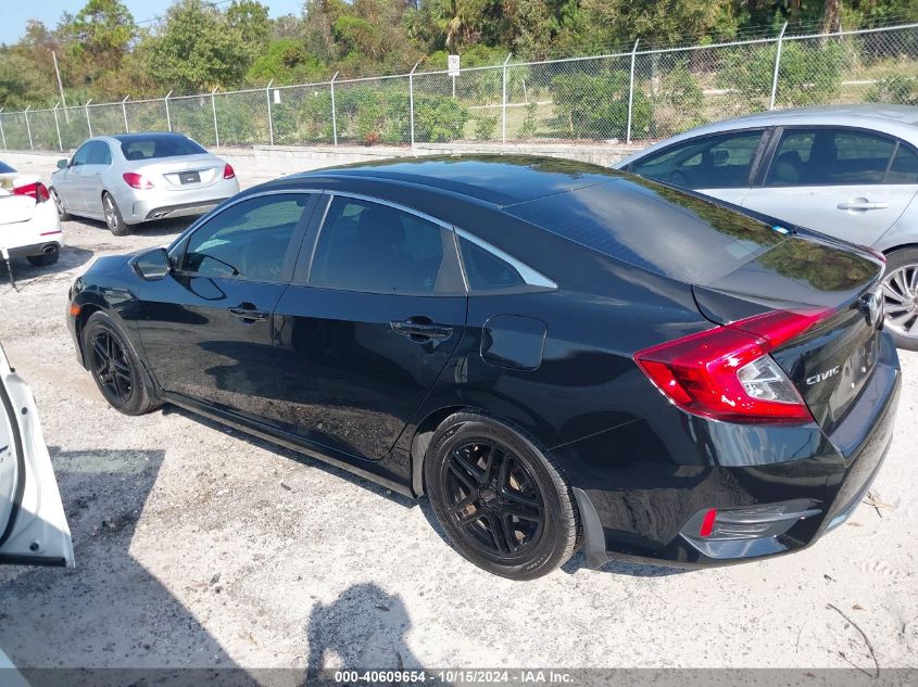 2019 Honda Civic Lx VIN: 19XFC2E60KE003291 Lot: 40609654