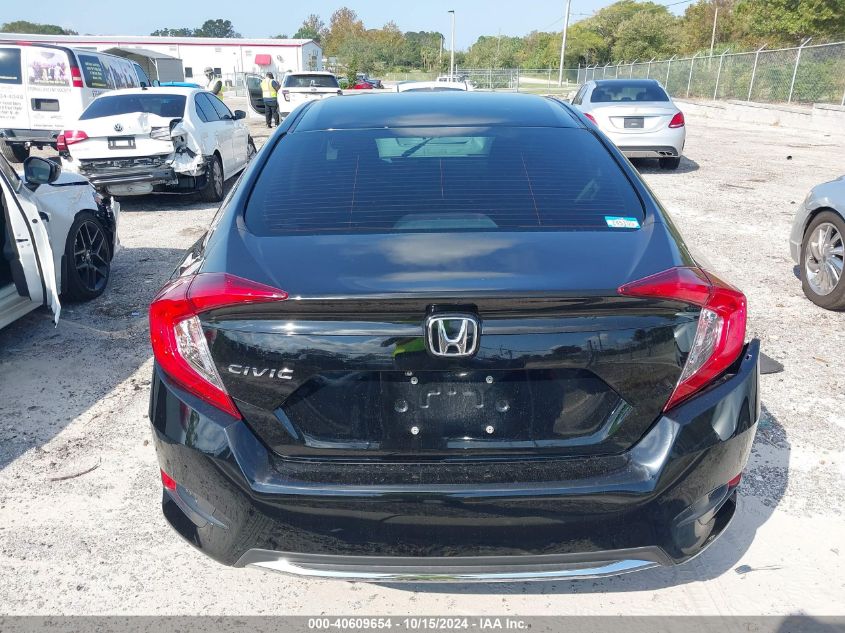 2019 Honda Civic Lx VIN: 19XFC2E60KE003291 Lot: 40609654