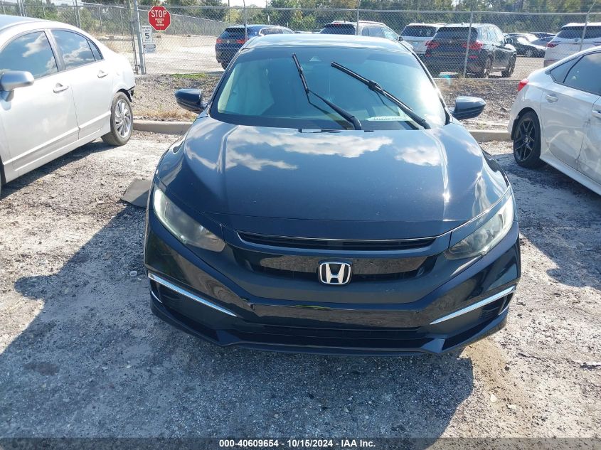 2019 Honda Civic Lx VIN: 19XFC2E60KE003291 Lot: 40609654