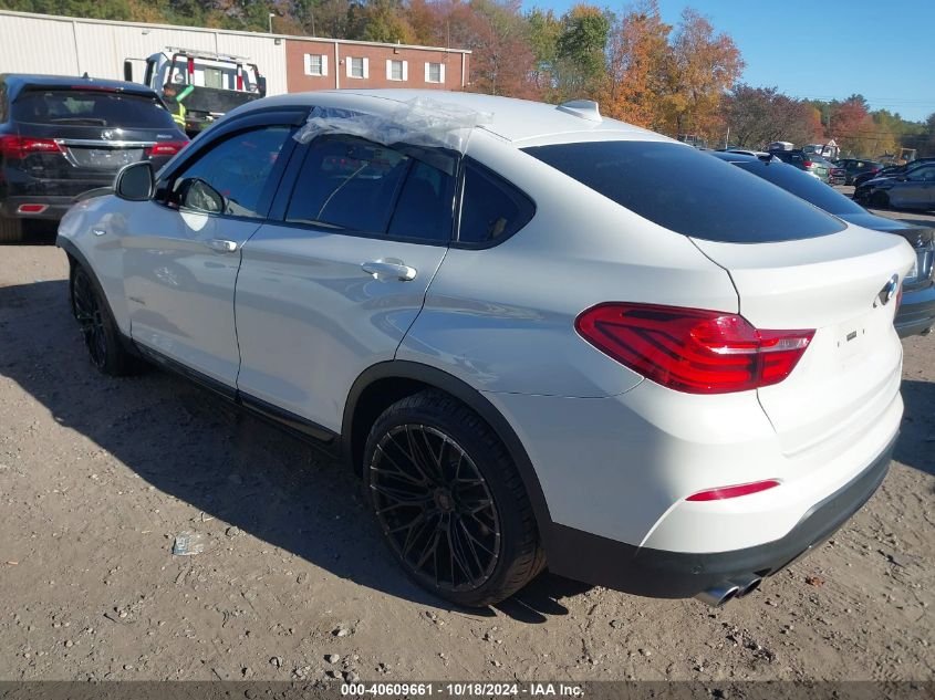 2015 BMW X4 xDrive28I VIN: 5UXXW3C50F0M86581 Lot: 40609661