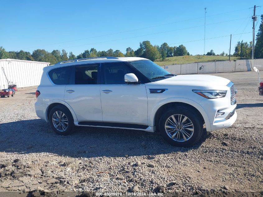 2021 Infiniti Qx80 Luxe VIN: JN8AZ2AFXM9717665 Lot: 40609670