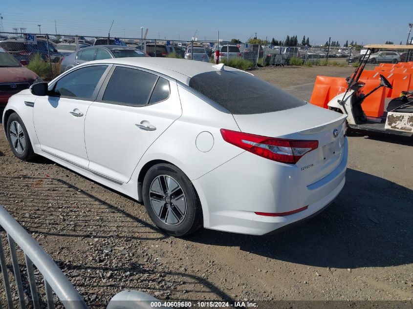 2012 Kia Optima Hybrid Ex VIN: KNAGM4AD9C5028203 Lot: 40609680