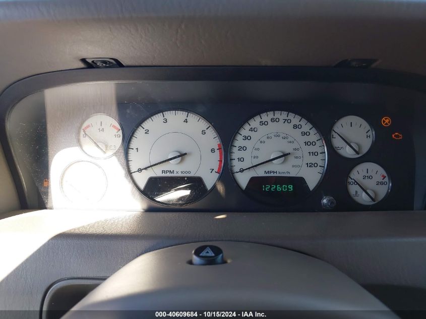 2002 Jeep Grand Cherokee Limited VIN: 1J8GW58N52C300122 Lot: 40609684