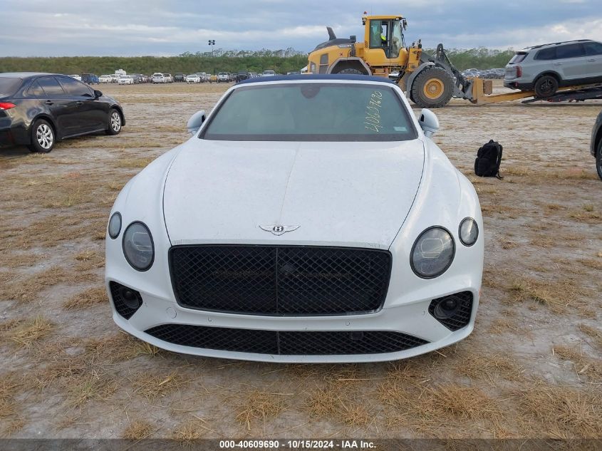 2022 Bentley Continental Gt Mulliner/V8 VIN: SCBDG4ZG6NC002140 Lot: 40609690