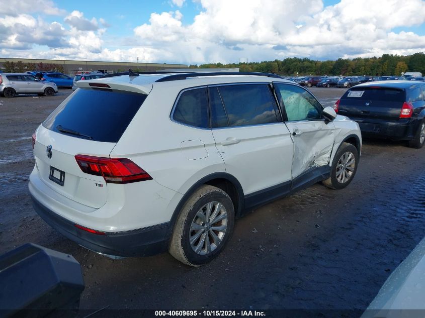 2018 Volkswagen Tiguan 2.0T Se/2.0T Sel VIN: 3VV3B7AX8JM047076 Lot: 40609695