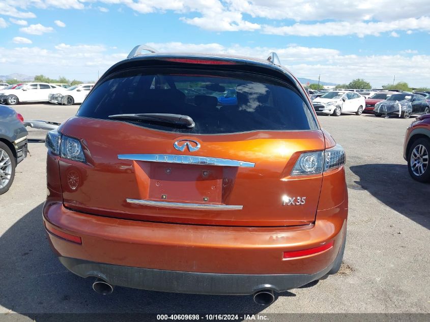 2006 Infiniti Fx35 VIN: JNRAS08U66X105454 Lot: 40609698