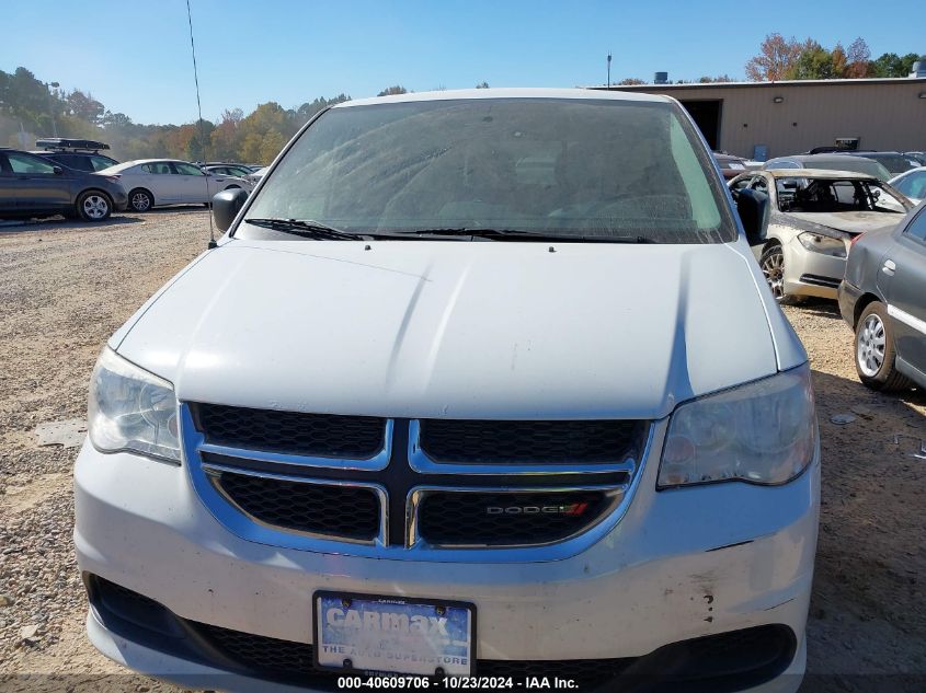 2017 Dodge Grand Caravan Se VIN: 2C4RDGBG2HR772726 Lot: 40609706