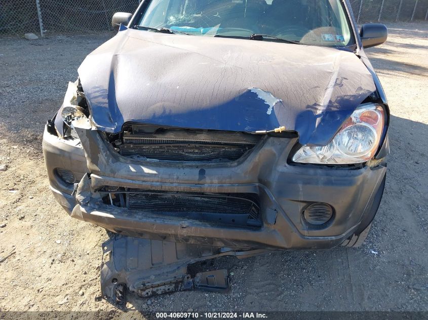 2006 Honda Cr-V Lx VIN: JHLRD78586C011908 Lot: 40609710