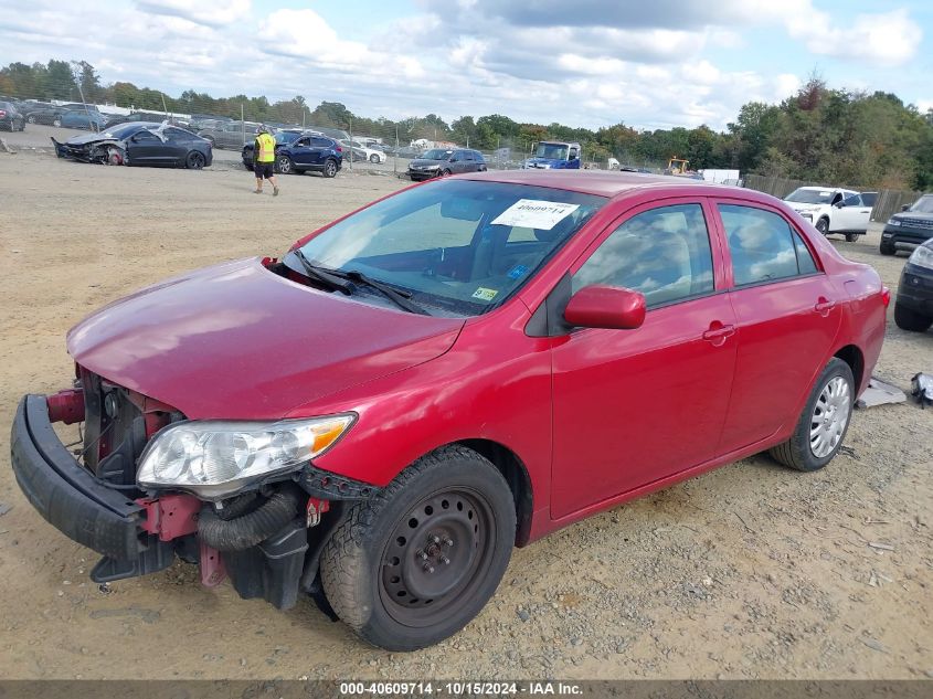 2010 Toyota Corolla Le VIN: 1NXBU4EE8AZ365119 Lot: 40609714