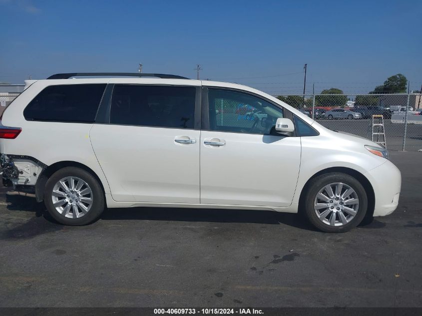 2015 Toyota Sienna Limited Premium 7 Passenger VIN: 5TDDK3DC1FS112362 Lot: 40609733