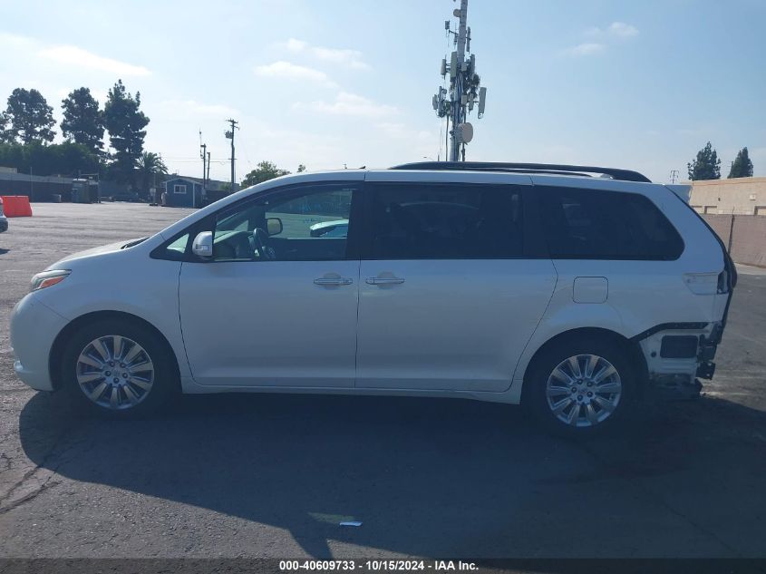 2015 Toyota Sienna Limited Premium 7 Passenger VIN: 5TDDK3DC1FS112362 Lot: 40609733