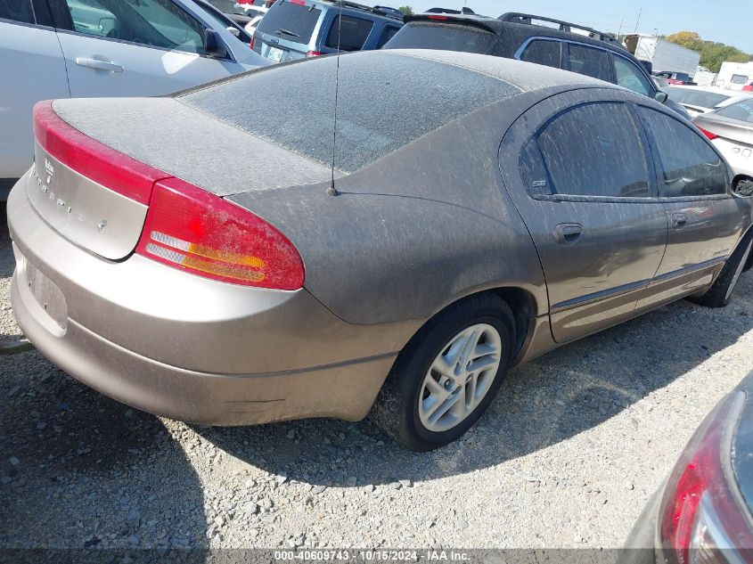 2001 Dodge Intrepid Se VIN: 2B3HD46R41H585474 Lot: 40609743