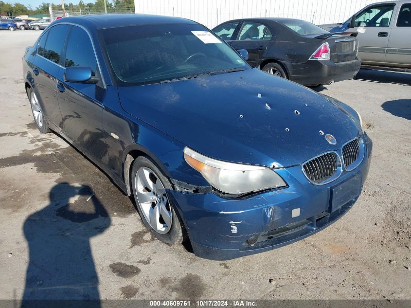 2007 BMW 525I VIN: WBANE53567CK92397 Lot: 40609761