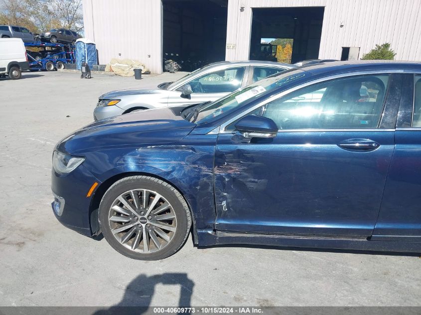 2017 Lincoln Mkz Premiere VIN: 3LN6L5A9XHR643510 Lot: 40609773