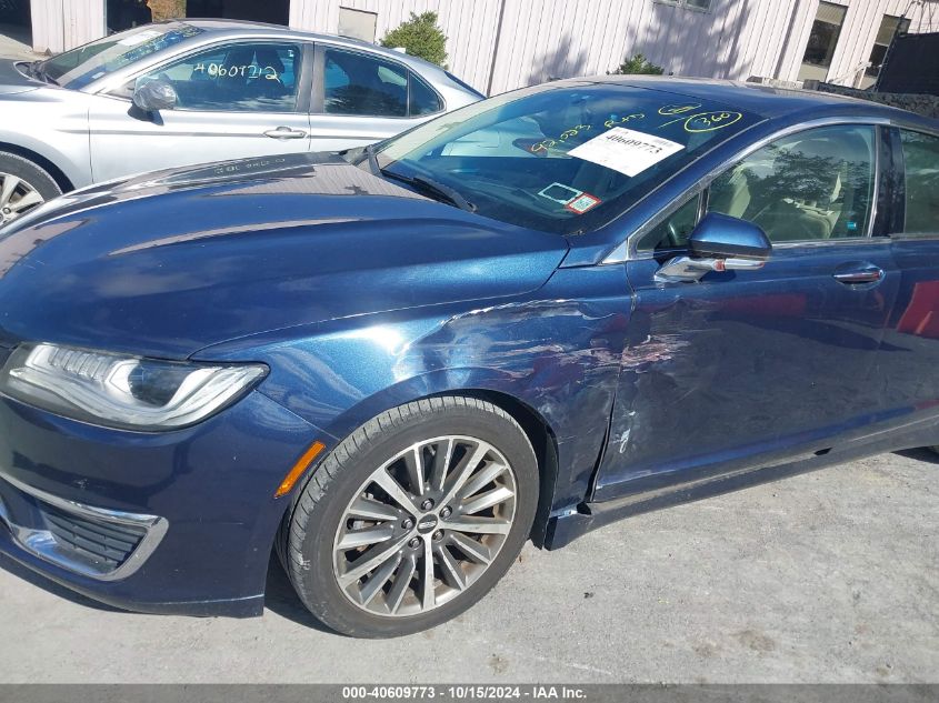 2017 Lincoln Mkz Premiere VIN: 3LN6L5A9XHR643510 Lot: 40609773