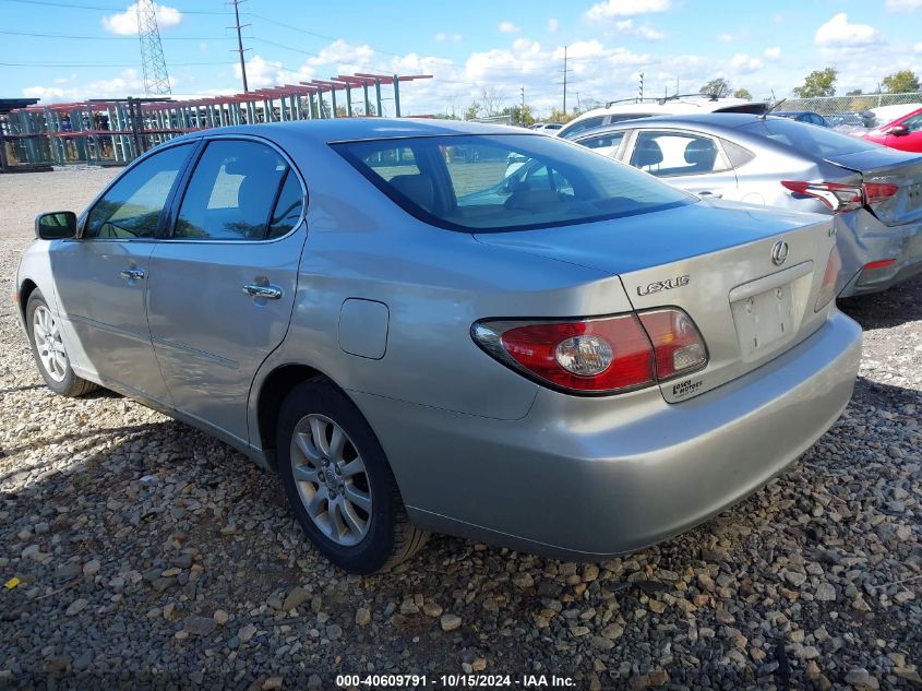 2002 Lexus Es 300 VIN: JTHBF30G125036645 Lot: 40609791