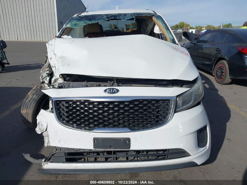 2015 Kia Sedona Lx VIN: KNDMB5C19F6057848 Lot: 40609802