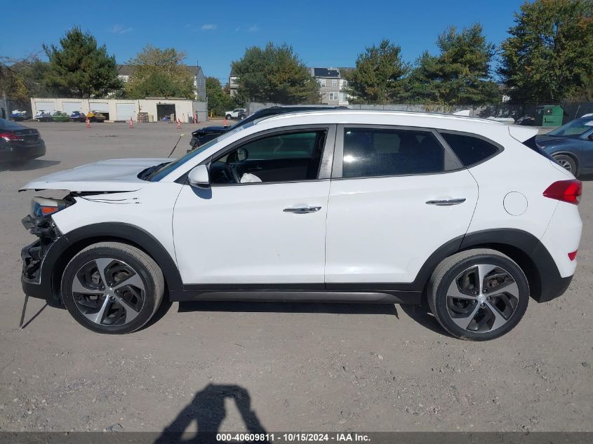 2016 Hyundai Tucson Limited VIN: KM8J33A24GU098591 Lot: 40609811