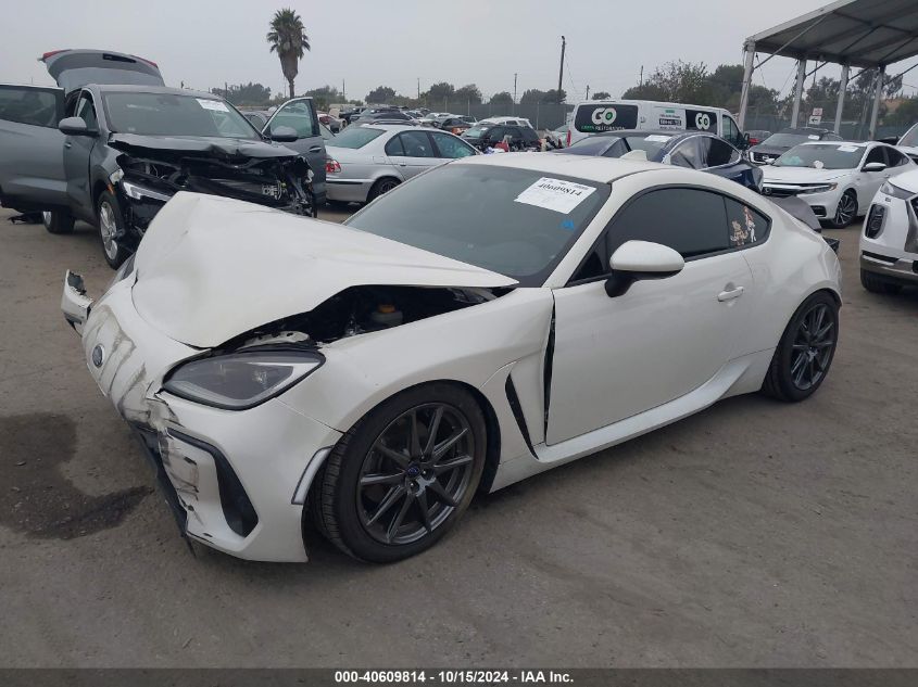 2022 Subaru Brz Premium VIN: JF1ZDBB15N9702921 Lot: 40609814