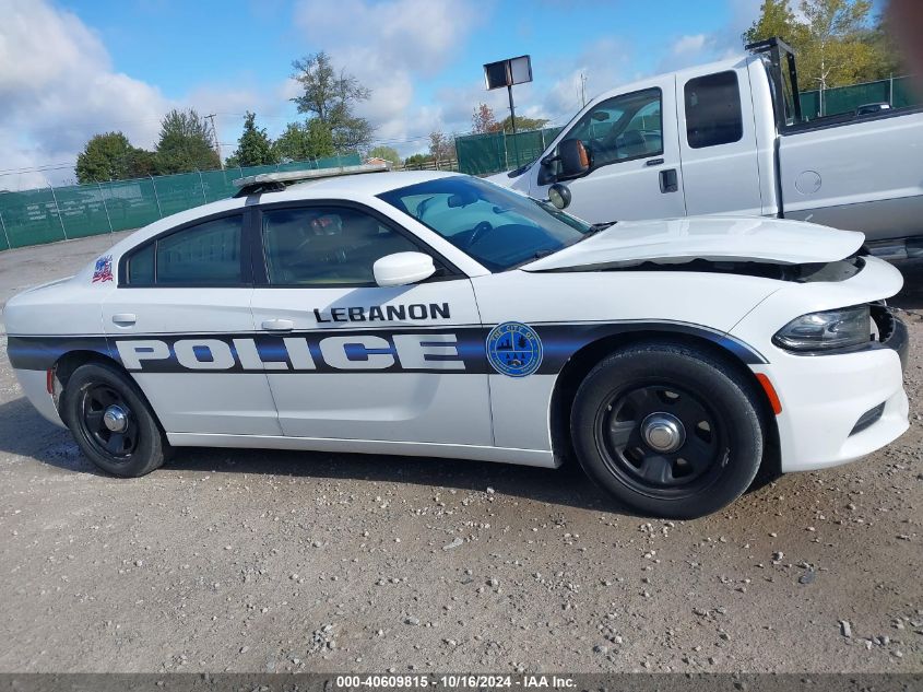 2018 Dodge Charger Police Rwd VIN: 2C3CDXAG5JH176968 Lot: 40609815