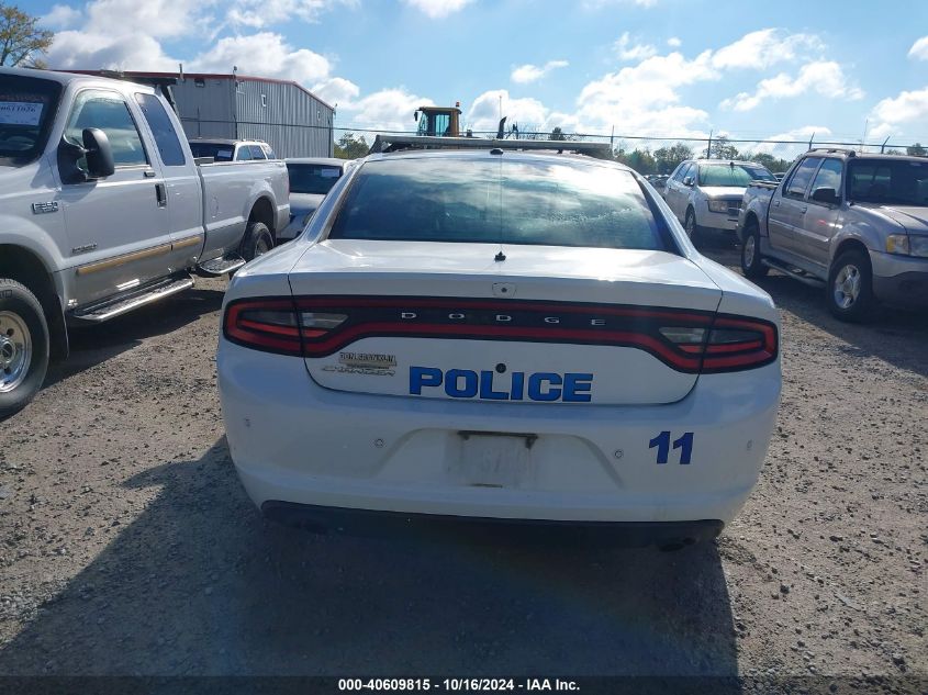 2018 Dodge Charger Police Rwd VIN: 2C3CDXAG5JH176968 Lot: 40609815