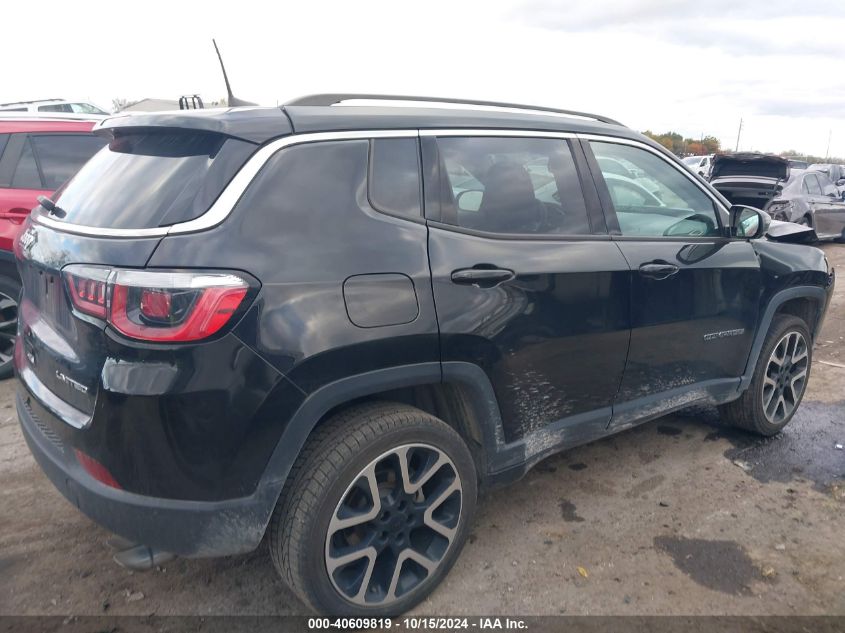 2018 Jeep Compass Limited 4X4 VIN: 3C4NJDCB6JT104651 Lot: 40609819