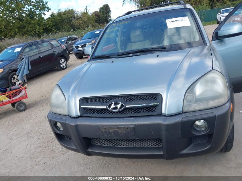 2006 Hyundai Tucson Gls/Limited VIN: KM8JN72DX6U327288 Lot: 40609832