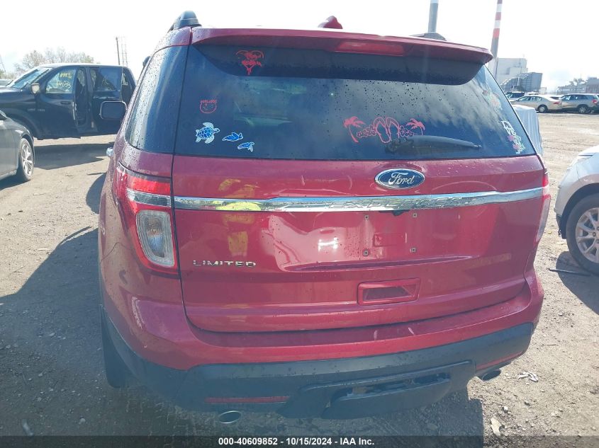 2012 Ford Explorer Limited VIN: 1FMHK7F82CGA39876 Lot: 40609852