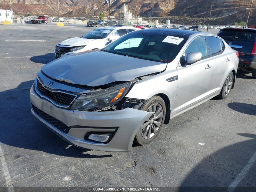 VIN 5XXGN4A73EG318462 2014 KIA Optima, EX no.2