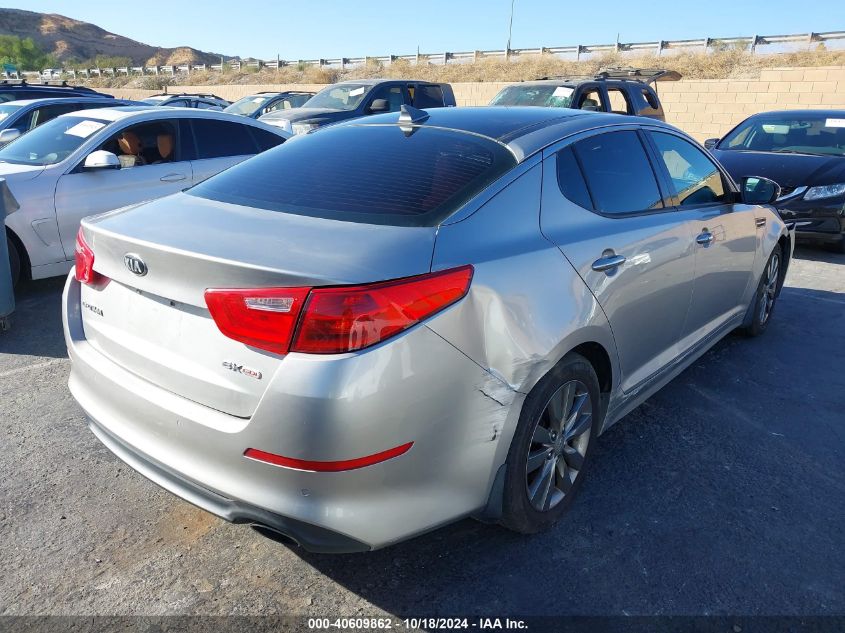 VIN 5XXGN4A73EG318462 2014 KIA Optima, EX no.4