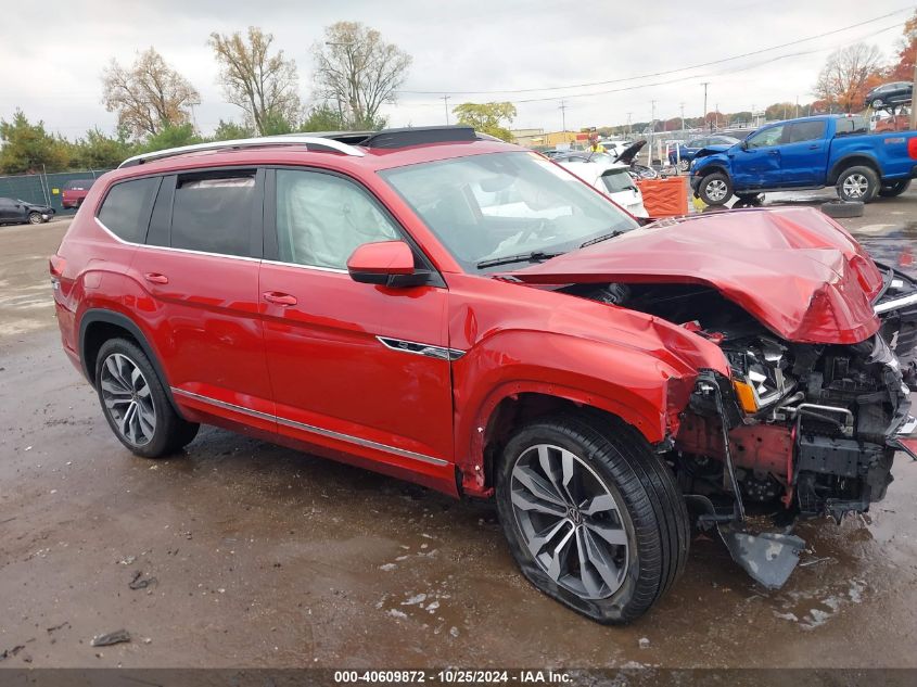 2021 Volkswagen Atlas 3.6L V6 Sel R-Line VIN: 1V2SR2CA2MC549264 Lot: 40609872