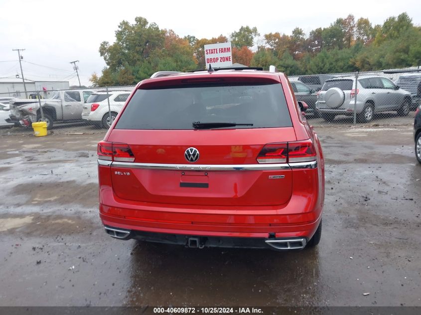 2021 Volkswagen Atlas 3.6L V6 Sel R-Line VIN: 1V2SR2CA2MC549264 Lot: 40609872