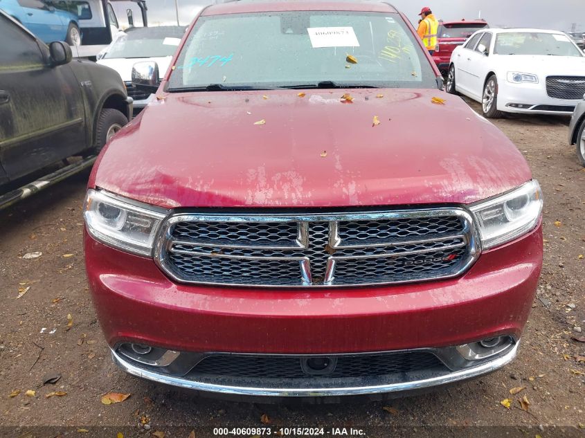 2015 Dodge Durango Citadel VIN: 1C4SDJET6FC850549 Lot: 40609873