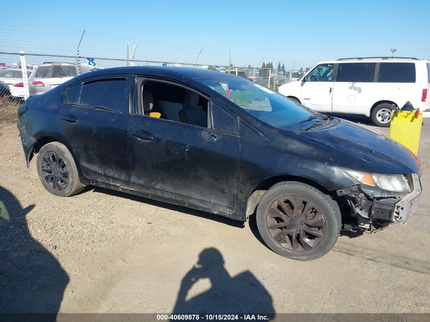 2013 Honda Civic Lx VIN: 19XFB2F56DE210845 Lot: 40609878