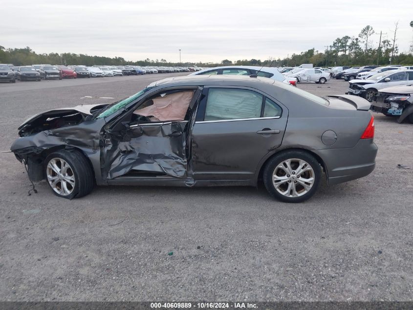 2012 Ford Fusion Se VIN: 3SAHT0HA6CR135151 Lot: 40609889