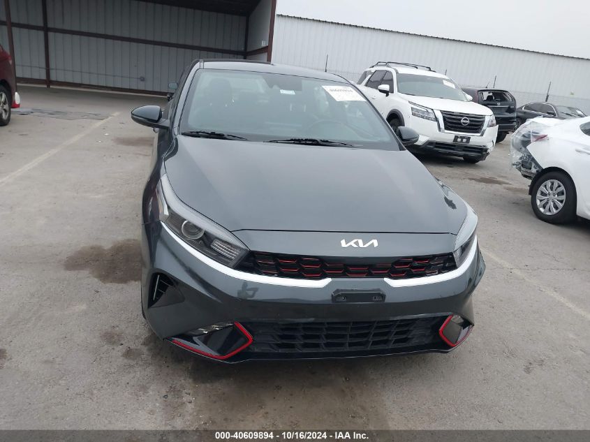 2022 Kia Forte Gt-Line VIN: 3KPF54AD3NE457632 Lot: 40609894