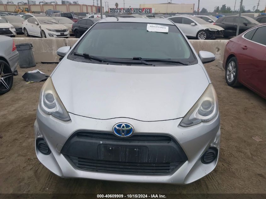 2015 Toyota Prius C One VIN: JTDKDTB37F1107622 Lot: 40609909