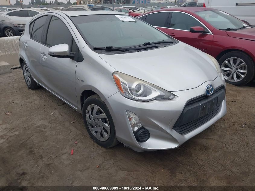 2015 Toyota Prius C One VIN: JTDKDTB37F1107622 Lot: 40609909