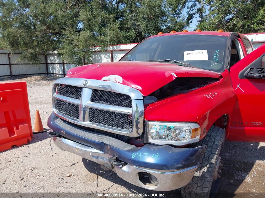 2003 Dodge Ram 3500 Slt/Laramie/St VIN: 3D7MA48C53G859224 Lot: 40609914