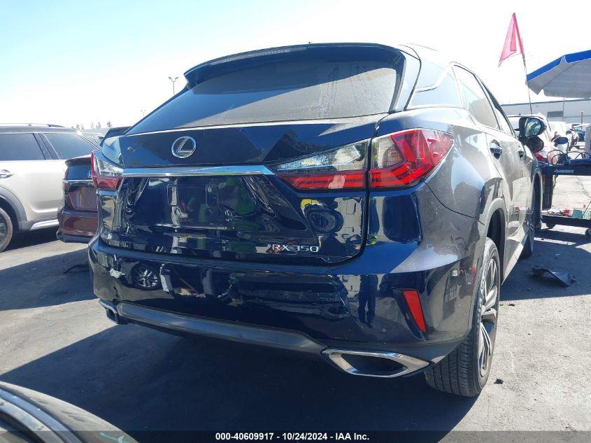 2017 Lexus Rx 350/Base/F Sport VIN: 2T2ZZMCA7HC054577 Lot: 40609917