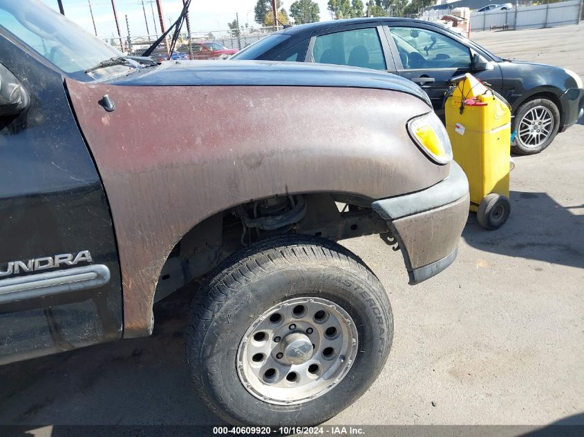 2001 Toyota Tundra Sr5 V8 VIN: 5TBBT44121S162021 Lot: 40609920