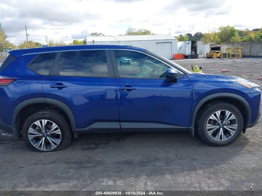 2022 Nissan Rogue Sv Fwd VIN: 5N1BT3BAXNC674679 Lot: 40609938