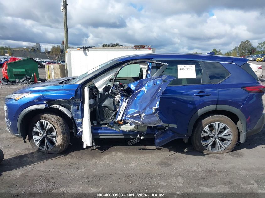 2022 Nissan Rogue Sv Fwd VIN: 5N1BT3BAXNC674679 Lot: 40609938