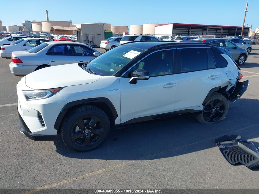 2019 TOYOTA RAV4 HYBRID XSE VIN: JTMEWRFV5KJ015330