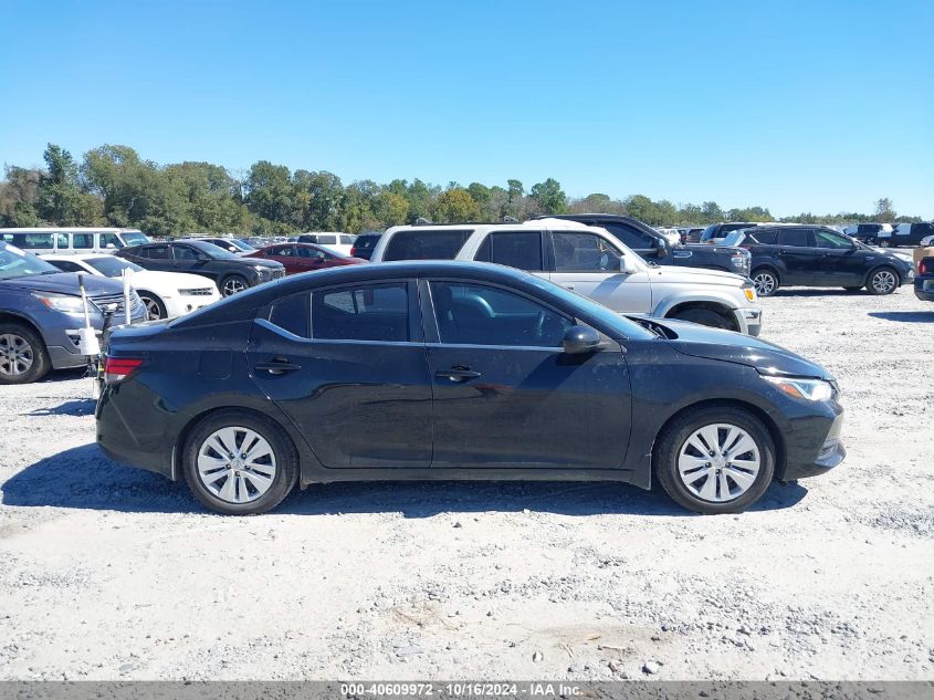 2021 Nissan Sentra S Xtronic Cvt VIN: 3N1AB8BV6MY267468 Lot: 40609972