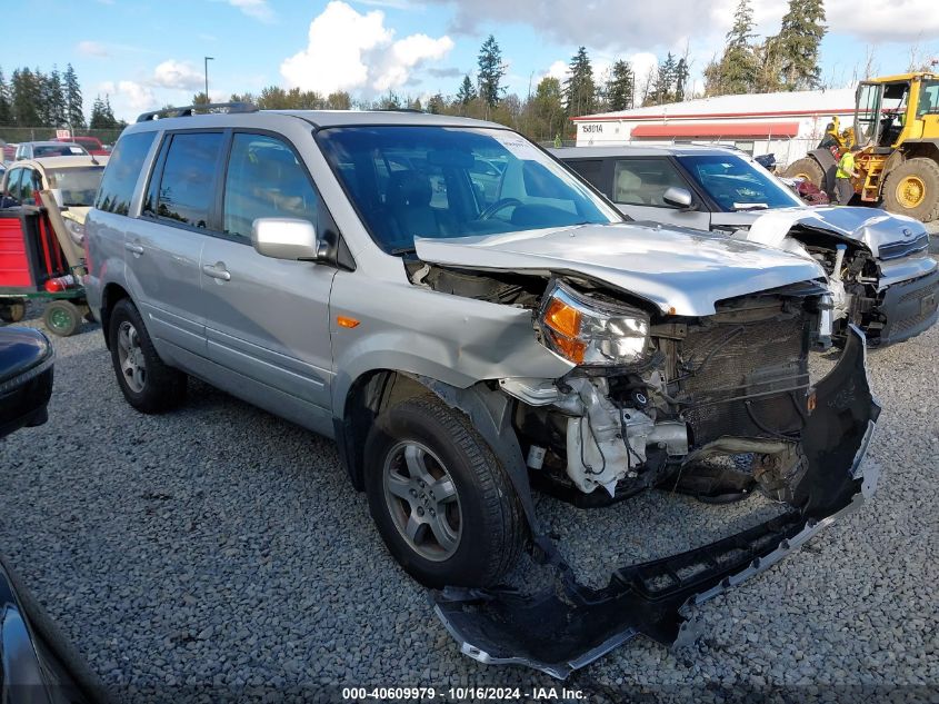 2006 Honda Pilot Ex-L VIN: 2HKYF18576H540416 Lot: 40609979