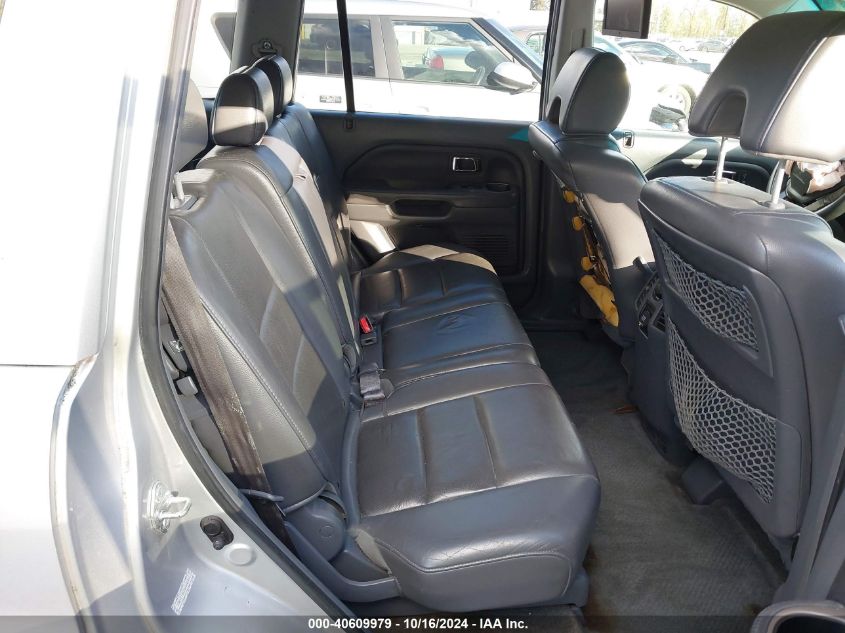 2006 Honda Pilot Ex-L VIN: 2HKYF18576H540416 Lot: 40609979