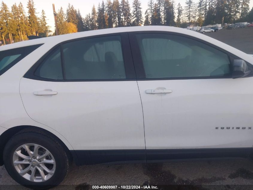 2020 Chevrolet Equinox Awd Ls VIN: 3GNAXSEV4LS704514 Lot: 40609987