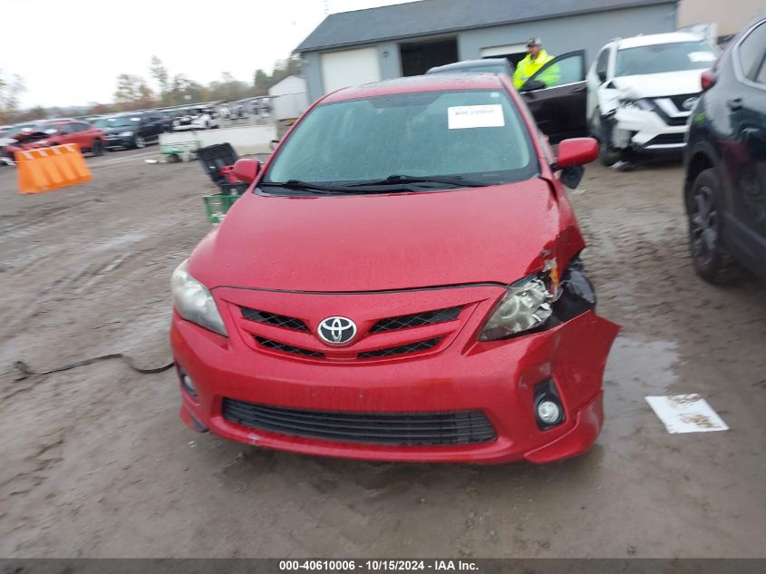 2011 Toyota Corolla S VIN: 2T1BU4EE6BC675112 Lot: 40610006