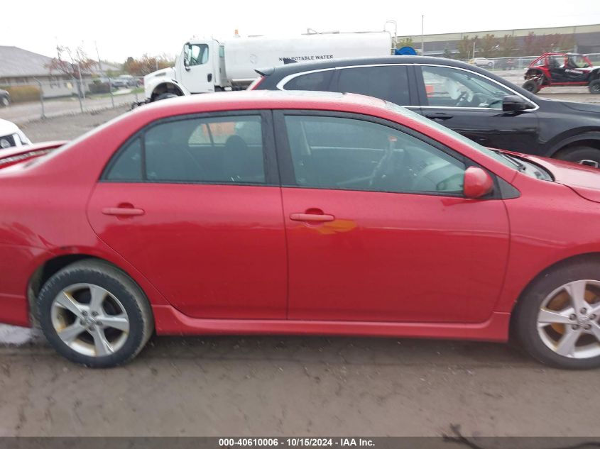 2011 Toyota Corolla S VIN: 2T1BU4EE6BC675112 Lot: 40610006